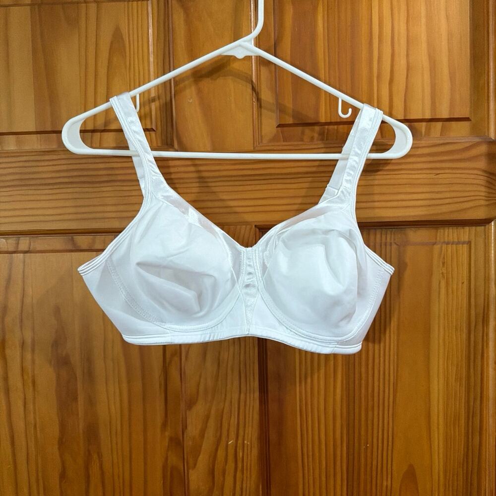 Playtex White Full Coverage Bra 38C